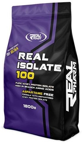 REAL PHARM Real Isolate Strawberry 1800g (5905669586047)