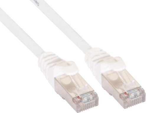 InLine 72520 W przewód krosowy (SF/UTP, RJ-45, 20 m) Biały 4043718097982