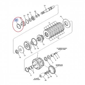 NEW HOLLAND / CASE PIERŚCIEŃ ZABEZPIECZAJĄCY CNH 86529540