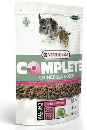 Versele-Laga Chinchilla & Degu Complete pokarm Dla szynszyli i koszatniczki 0,5 kg