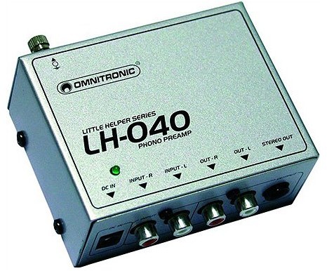Omnitronic LH-040 przedwzmacniacz fonograficzny 10355040