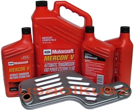 Motorcraft ProKing Oryginalny olej Mercon V oraz filtr skrzyni Ford M