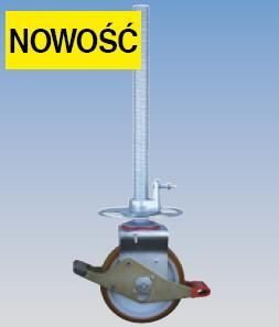 Krause Rolka jezdna z gumową powłoką fi 200