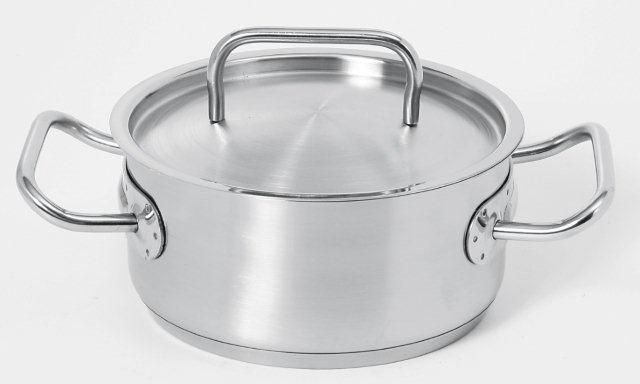 Hendi Garnek niski KITCHEN LINE z pokrywką 1,5 l 836002
