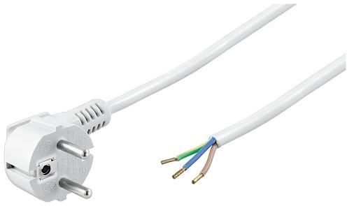 Wentronic Przewód zasilający 3,0 m abgew. schutzkontaktst > 3 luźne końce kabli 1 szt. 4040849933127