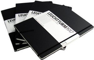 Leuchtturm 1917 Notatnik Agenda Master A4 Slim czarny pięciolinia 340833