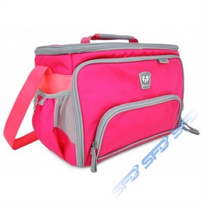 Fitmark Torba Na 4 Posiłki + Shaker Różowa Zestaw