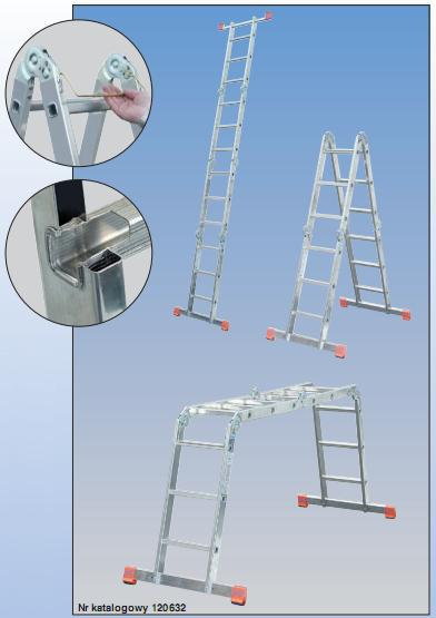 Krause Drabina uniwersalna przegubowa MultiMatic 120694