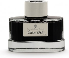 Faber Castell Graf von Atrament w butelce Carbon Black 75 ml 14 10 00