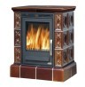 ABX Piec kaflowy Helvetia Kp Z Wymiennikiem Brązowy Kaflowy Cokół