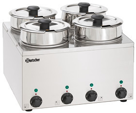 Bartscher Bemar Hotpot, 4 x wkład 3,5L