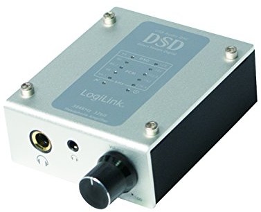 LogiLink ua0271 USB na optycznie/DSD 384 kHz 32-bitowy przetwornik Srebrny UA0271