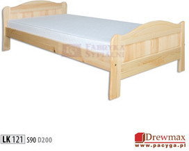 Drewmax Łóżko Sosnowe typ LK 121