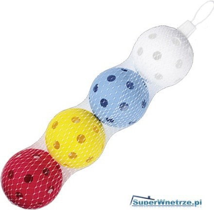 Spokey Piłeczki do unihokeja Domain 4 szt. mix 85658