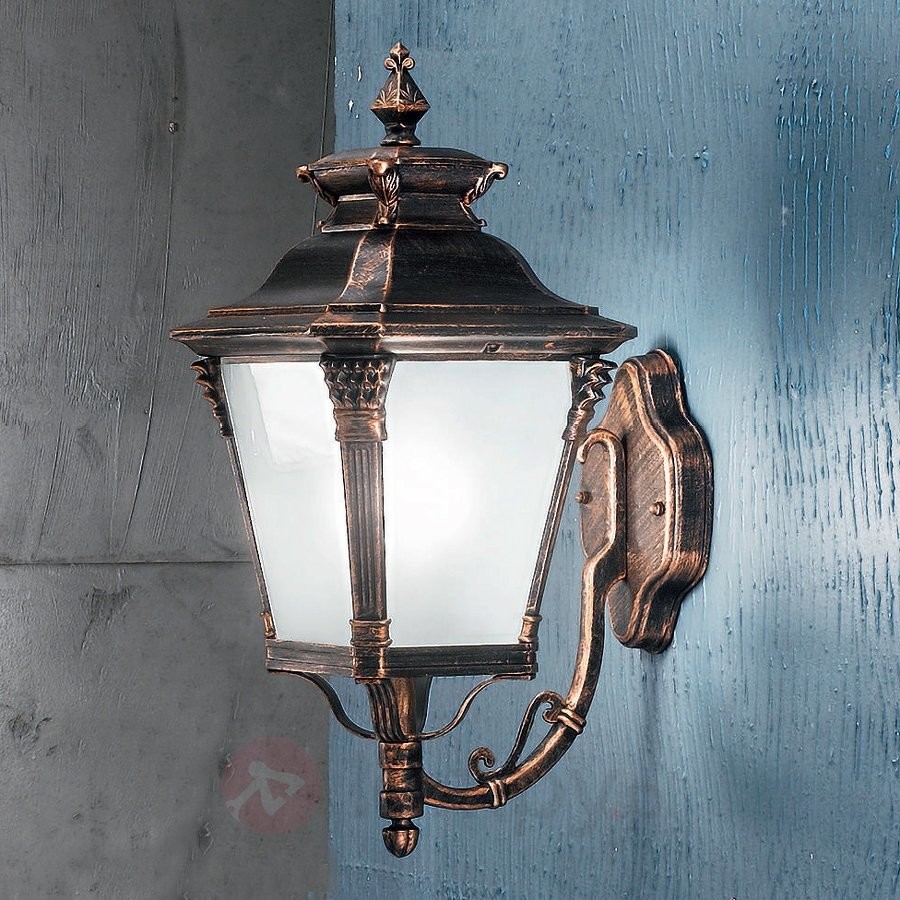 ORION Nostalgiczna zewnętrzna lampa ścienna VIVIANA