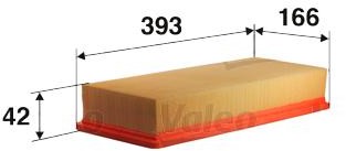 Valeo filtr powietrza panelowy 585120 - Bezpłatny zwrot do 30 dni, największy wybór produktów. 585120