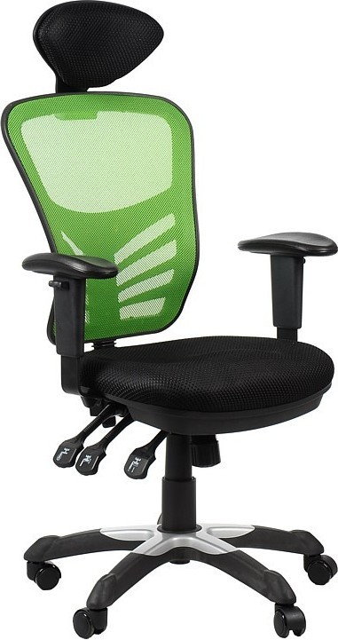 HG-fotele FOTEL BIUROWY GABINETOWY HG-0001H/ZIELONY Krzesło BIUROWE OBROTOWE