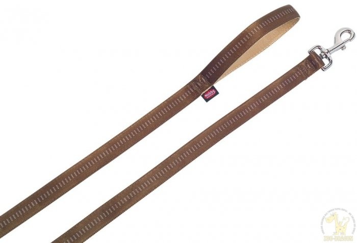 Nobby Smycz Soft Grip 120Cm-15Mm - Brązowa 78514-23