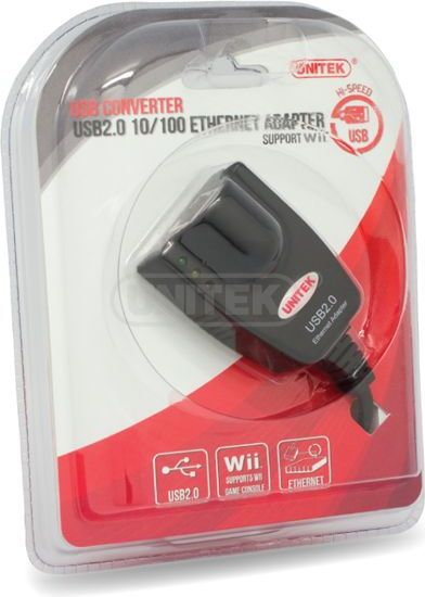 Unitek Adapter Y-1463 USB-Ethernet 10/100Mbps