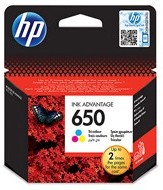 HP Oryginał Tusz 650 do Deskjet 1015/1515/2515/3515/3545/4645 | 200 str | CMY CZ102AE#BHK