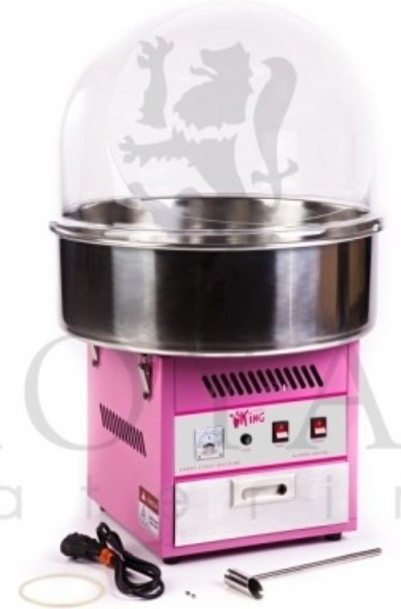 Royal Catering 456 45643429 Maszyna do waty cukrowej z pokrywą RC