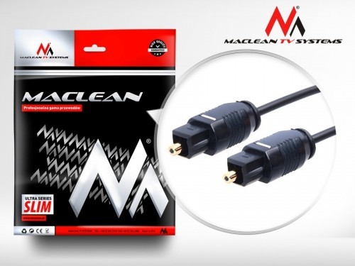 Maclean Przewód optyczny Toslink SLIM 5m MCTV-755 MCTV-755