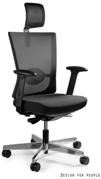 Unique Fotel biurowy FORTE W-969Y-BL418)