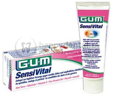 GUM Butler Sunstar SensiVital 75ml (1722) - pasta do zębów dedykowana dla osób d