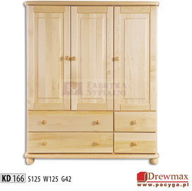 Drewmax Komoda sosnowa typ KD 166