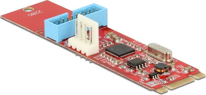 DeLOCK Kontroler M.2 z wpustem B+M wtyk męski > 1 x listwa pinowa USB 3.0 62842