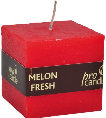 Pro Candle wieca zapachowa ProCandle 791020 / sześcian / melon