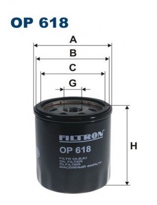 Filtron Filtr oleju OP 618