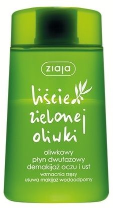 Ziaja Liście zielonej oliwki oliwkowy płyn dwufazowy demakijaż oczu i ust 120ml