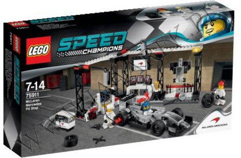 LEGO Speed Champions Pit Stop McLaren Mercedes 75911