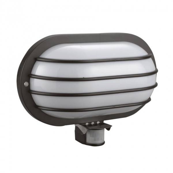 Orno Oprawa SOLANO z Czujnikiem ruchu 180st, 60W, E27, IP44, plastik,