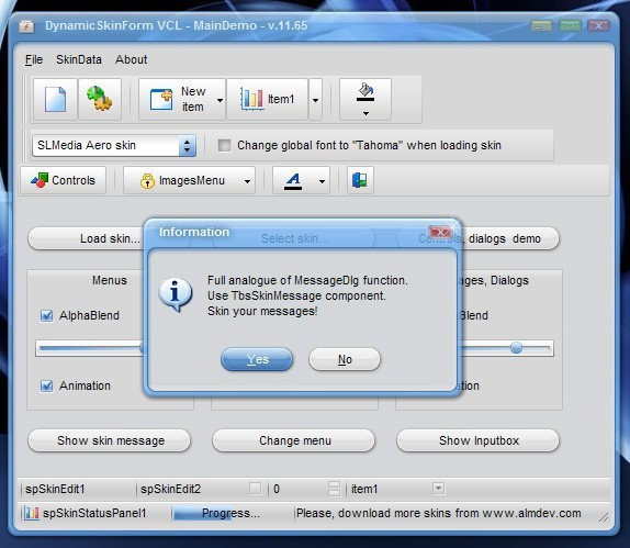 Almediadev DynamicSkinForm VCL One User LifeTime License