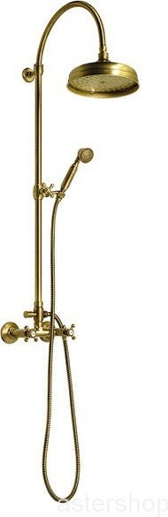 Reitano ANTEA zestaw natryskowy z rączką prysznicową brąz SET036