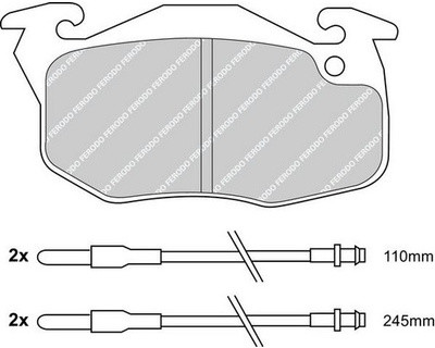 FERODO FEDERAL-MOGUL)) FDB729