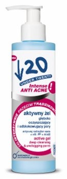 Dr Irena Eris AKTYWNY ŻEL GŁĘBOKO OCZYSZCZAJĄCY ANTI ACNE INTENSE zakupy dla domu i biura 10E050010102C