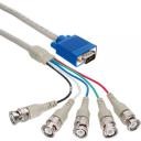 InLine Kabel 5x BNC - VGA 3m 17965