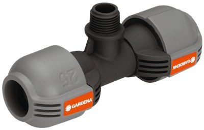 Gardena 2786-20 - rozdzielacz T 25x1/2 gwint zewnętrzny