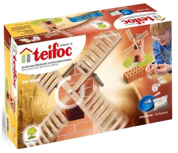 Teifoc Budowle z cegiełek - Wiatrak 4040