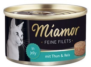 Miamor Feine Filets Dose Thunfisch & Reis - Tuńczyk I Ryż 100G
