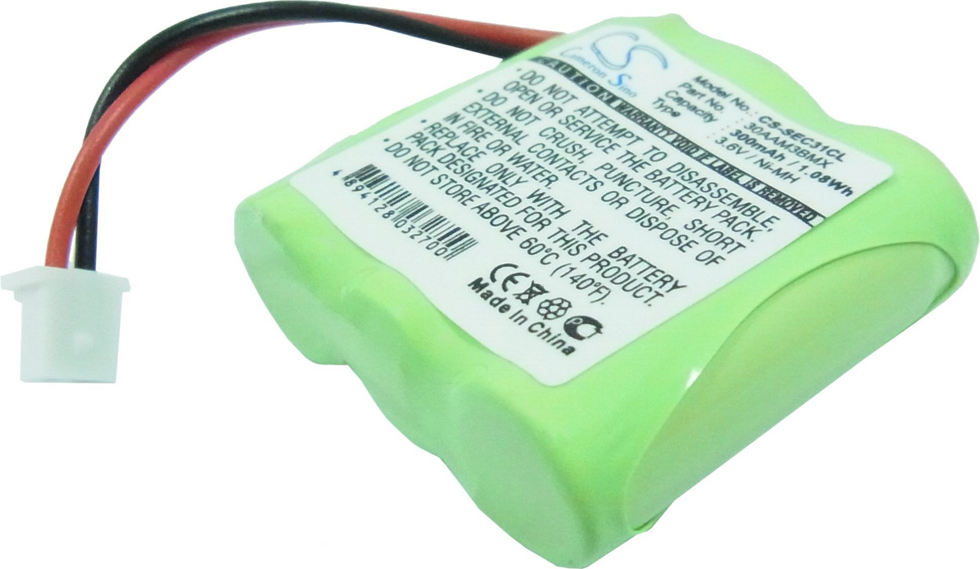 Cameron Sino Sagem DECT C31 300mAh 1.08Wh 3.6V NiMH () CS-SEC31CL