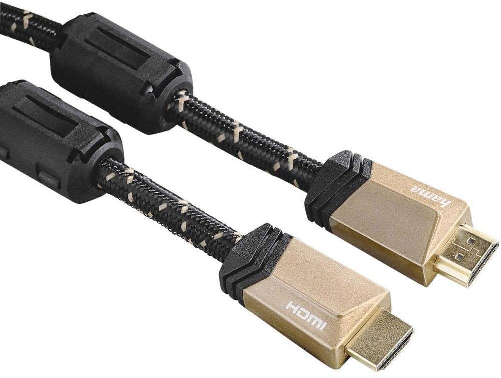 Hama Kabel HDMI 122210 [1x Złącze męskie HDMI 1x Złącze męskie HDMI] 1.50 m czarny