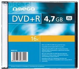 Omega DVD+R 4.7GB 16x Slim (56823)