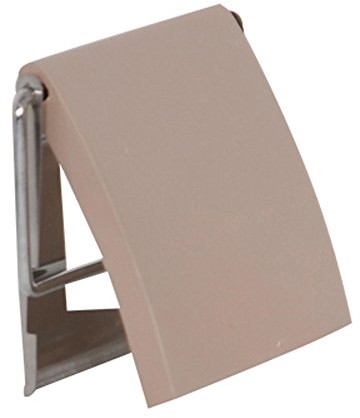 MSV 140398 deska sedesowa WC, MDF/drzwi ze stali nierdzewnej, 13 x 15 x 1,5 cm