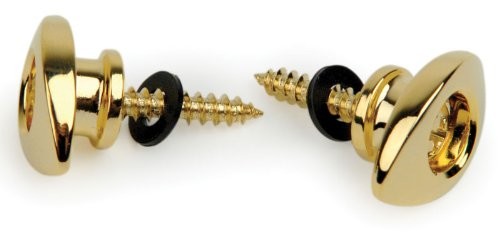 D'Addario Planet Waves pweep302 Elliptical End Pin  złota PWEEP302