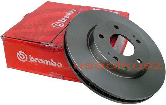 BREMBO Tarcza hamulcowa przednia 276mm Mitsubishi Lancer 2008-