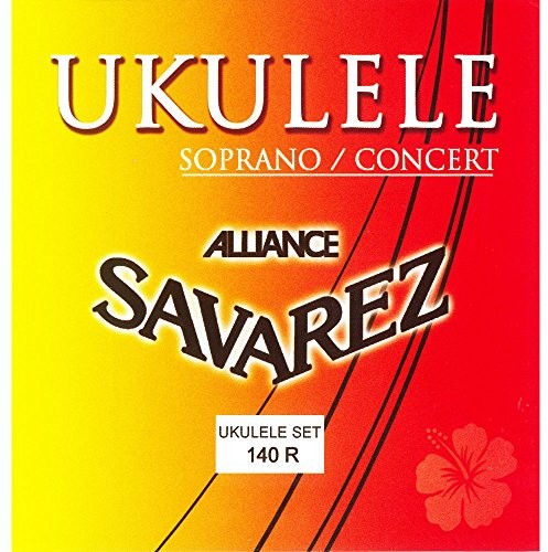 Savarez savarez komplet strun do Ukulele sopranowy/Concert 140R Menzura 345  375 MM 660790